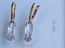 фото Серьги  fallon - (артикул - 18e07900-FF8579-3)