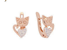 фото Серьги  fallon - (артикул - 18e01700-FF8344)